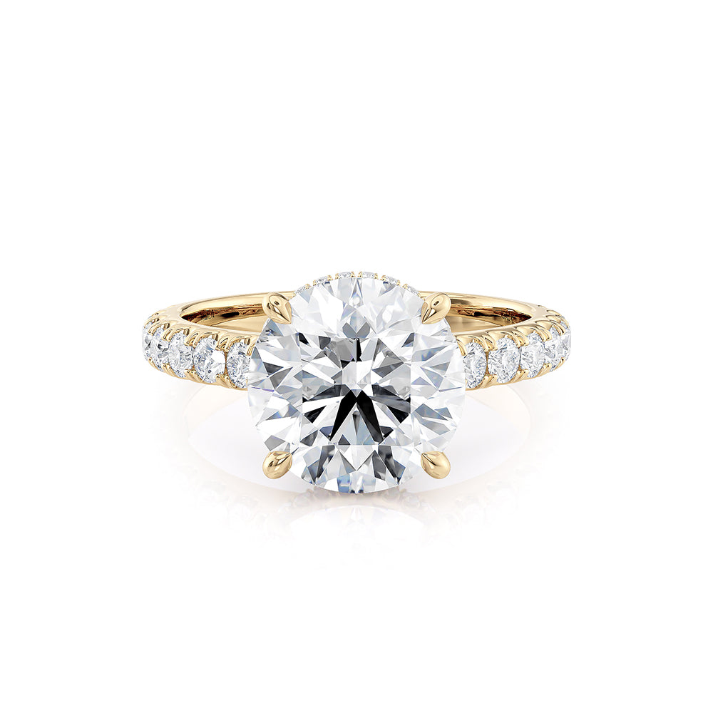 CLASSIC BEAUTIES: ROUND CUT ENGAGEMENT RINGS