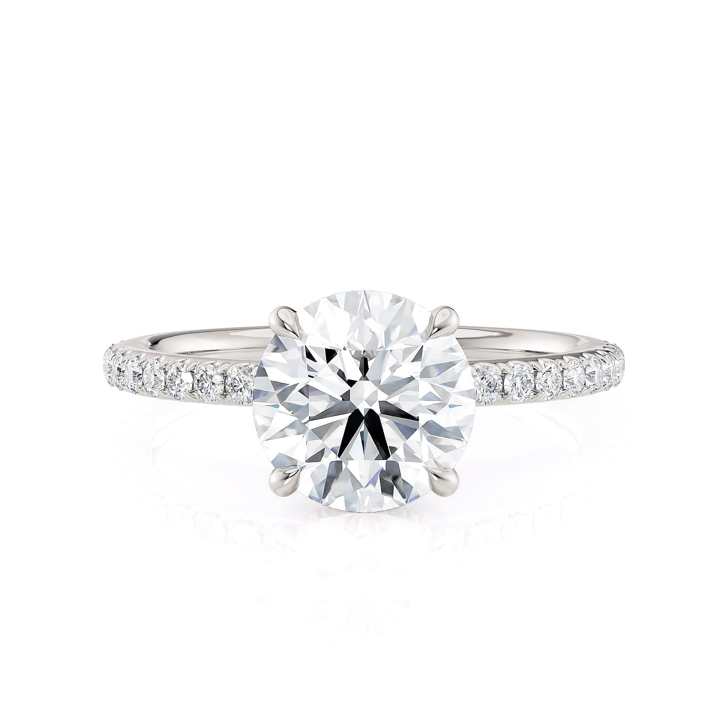 MICHAEL M Engagement Rings Crown R804-2