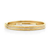 MICHAEL M Bracelets Tetra Pavé Bangle