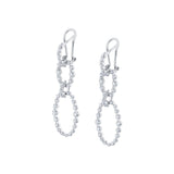 MICHAEL M Earrings Cloud Oval Drop Earrings