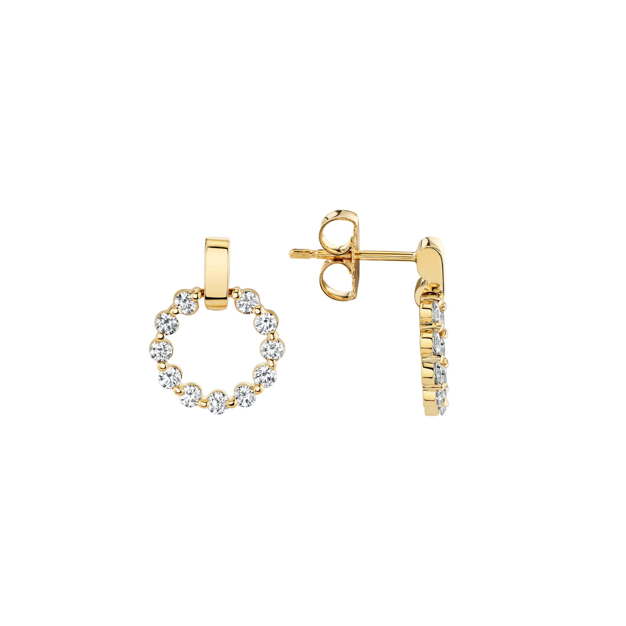 MICHAEL M Earrings Cloud Single Drop Earrings