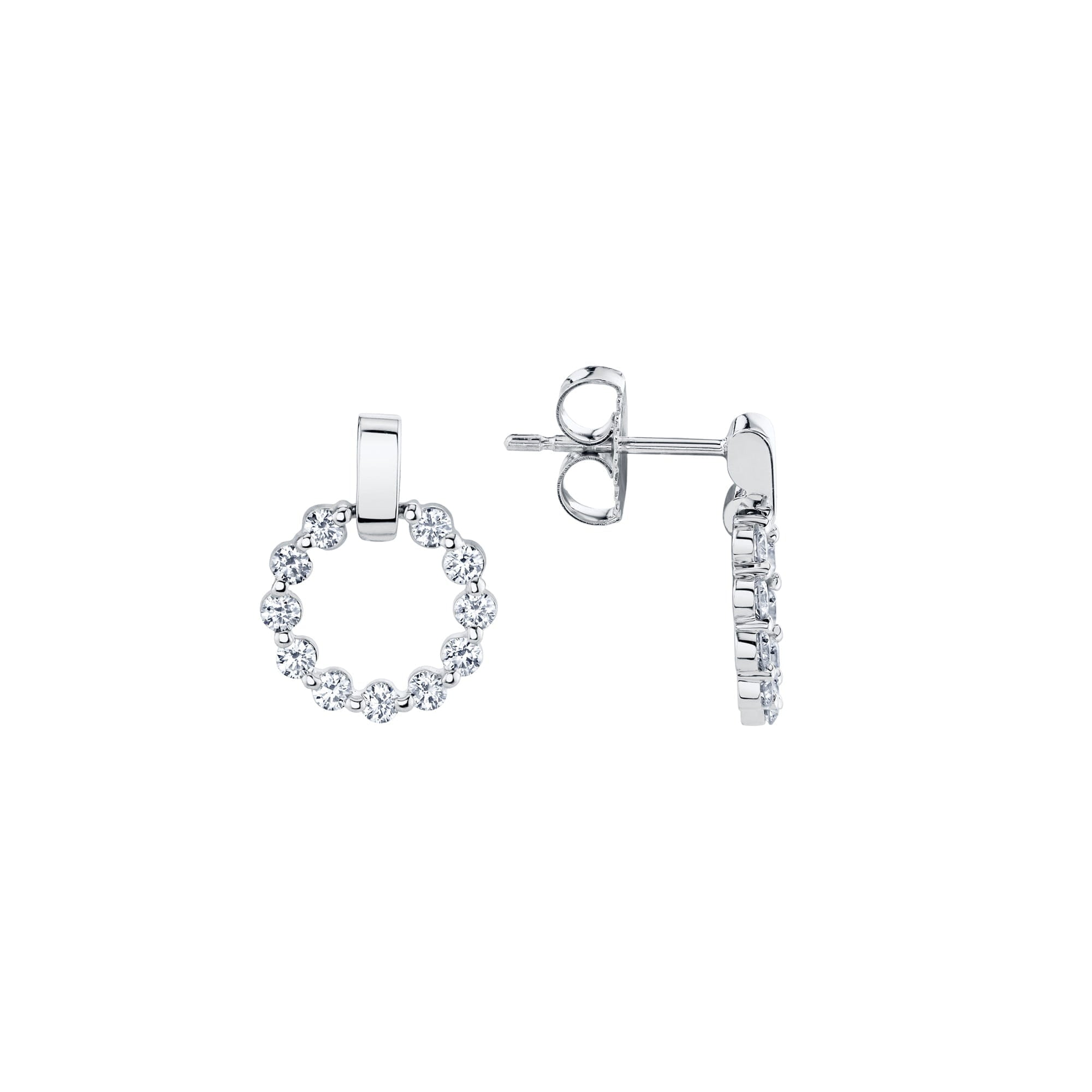 MICHAEL M Earrings Cloud Single Drop Earrings