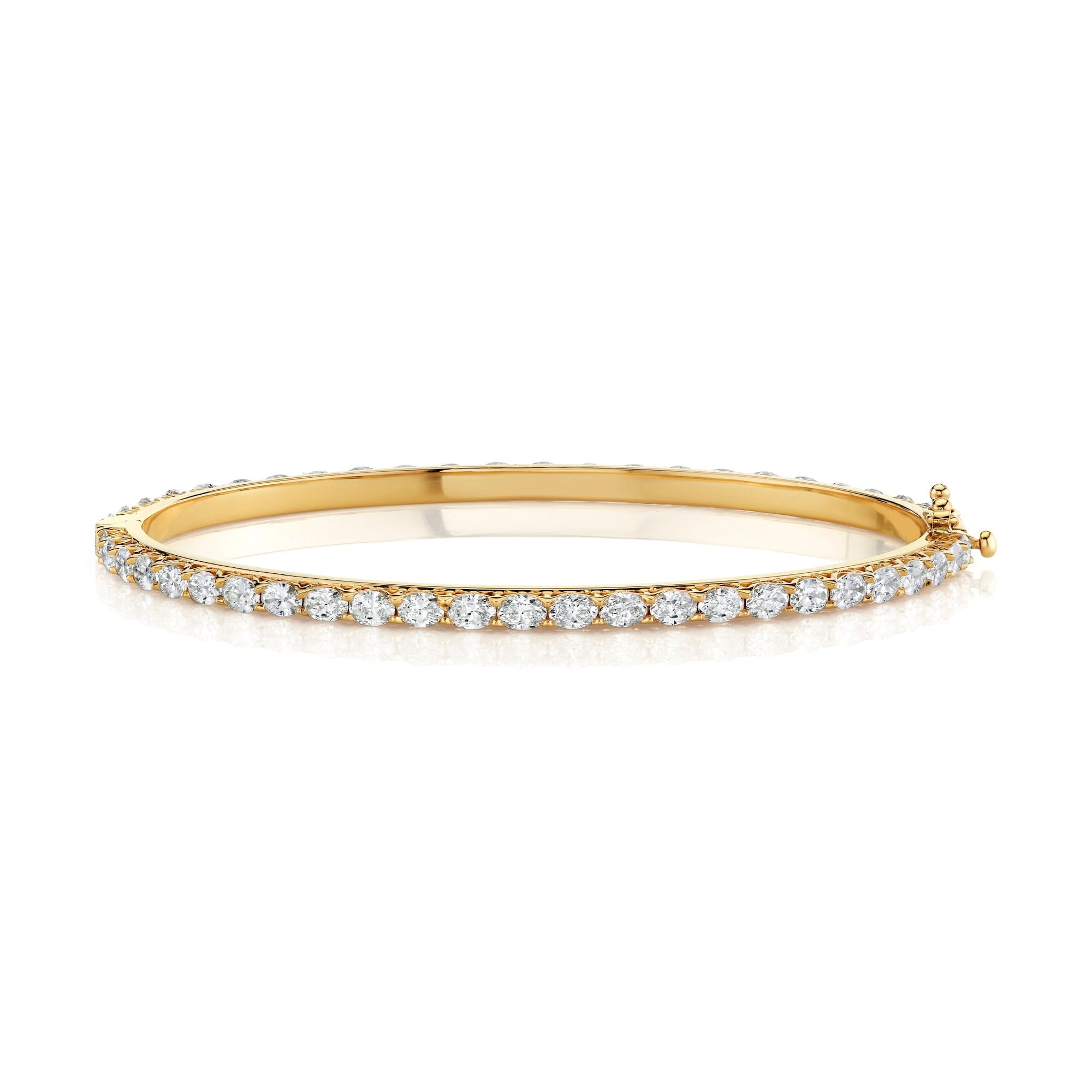 MICHAEL M Earrings Meksian Oval Eternity Bangle