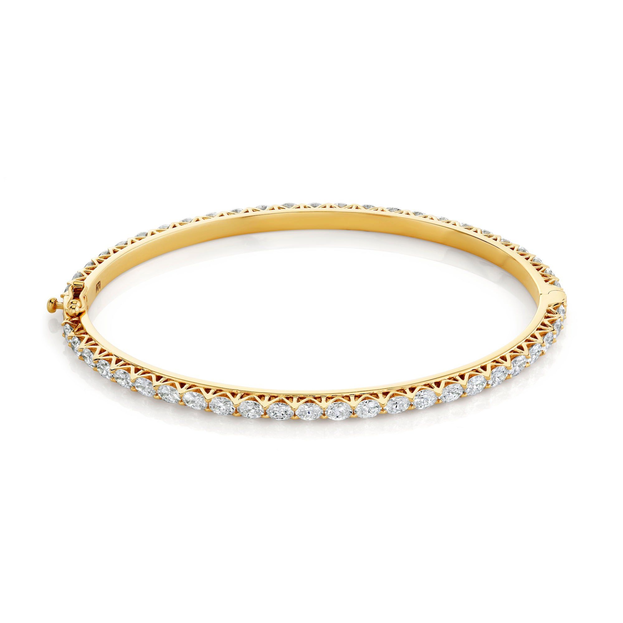 MICHAEL M Earrings Meksian Oval Eternity Bangle