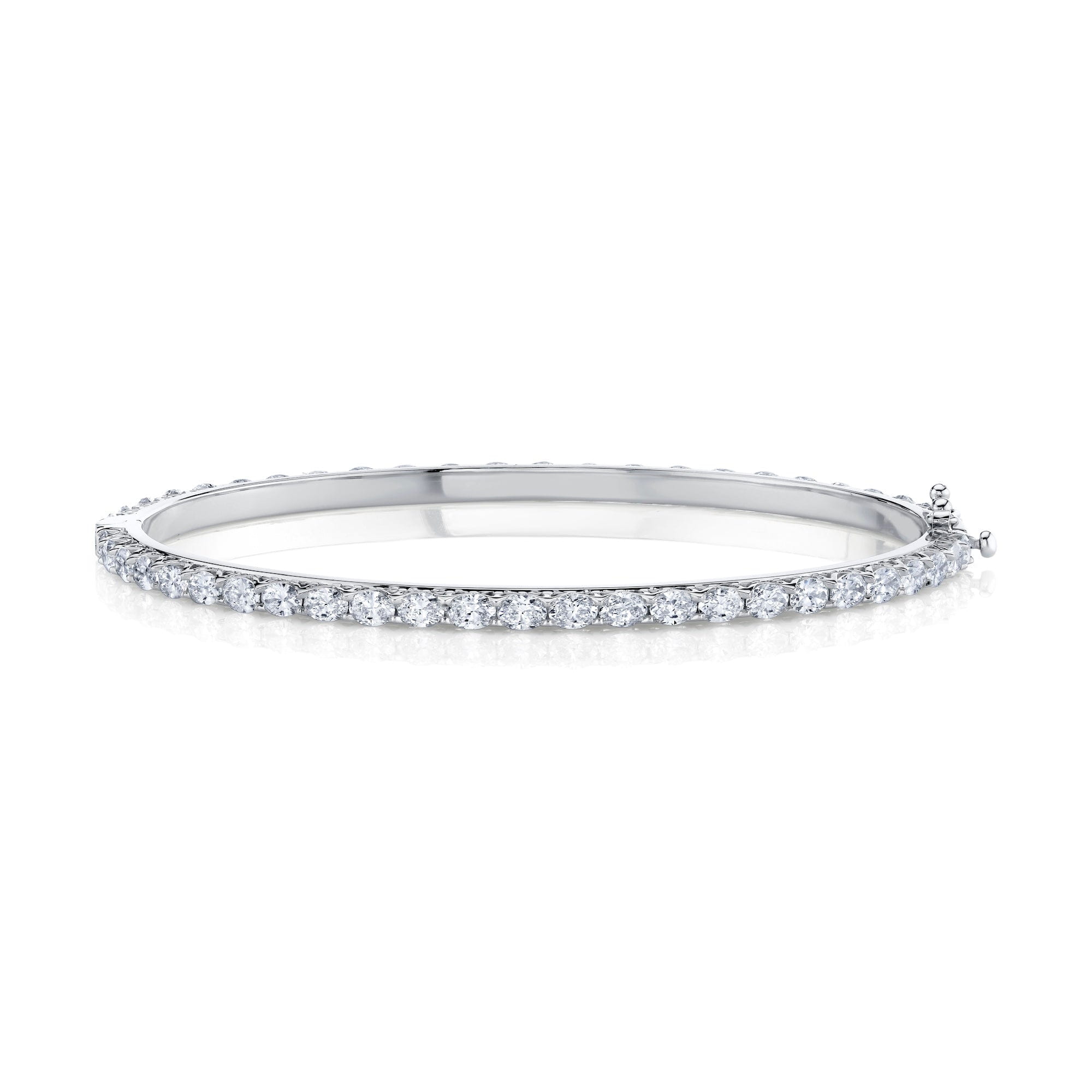 MICHAEL M Earrings Meksian Oval Eternity Bangle
