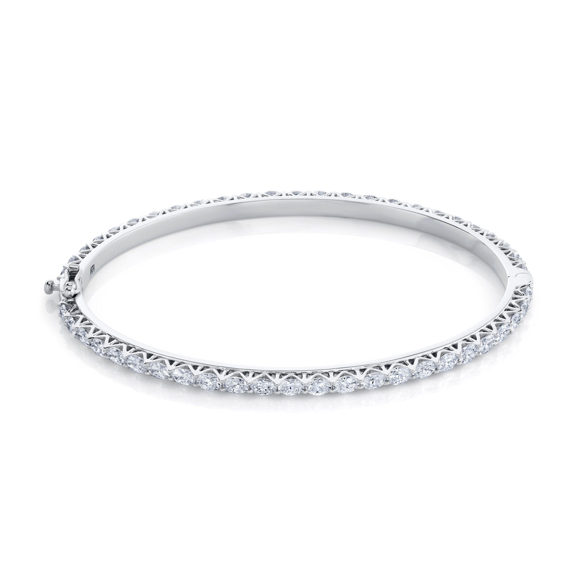 MICHAEL M Earrings Meksian Oval Eternity Bangle