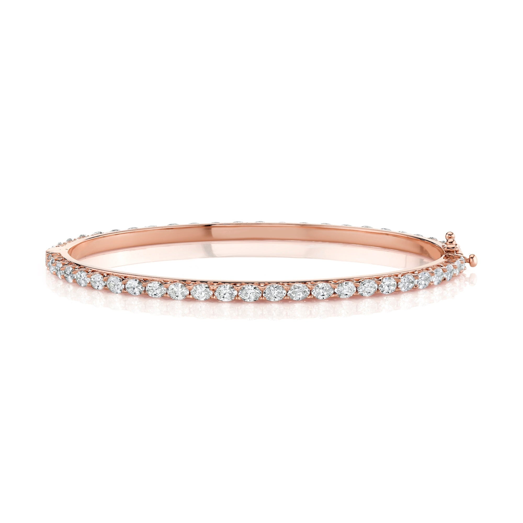 MICHAEL M Earrings Meksian Oval Eternity Bangle