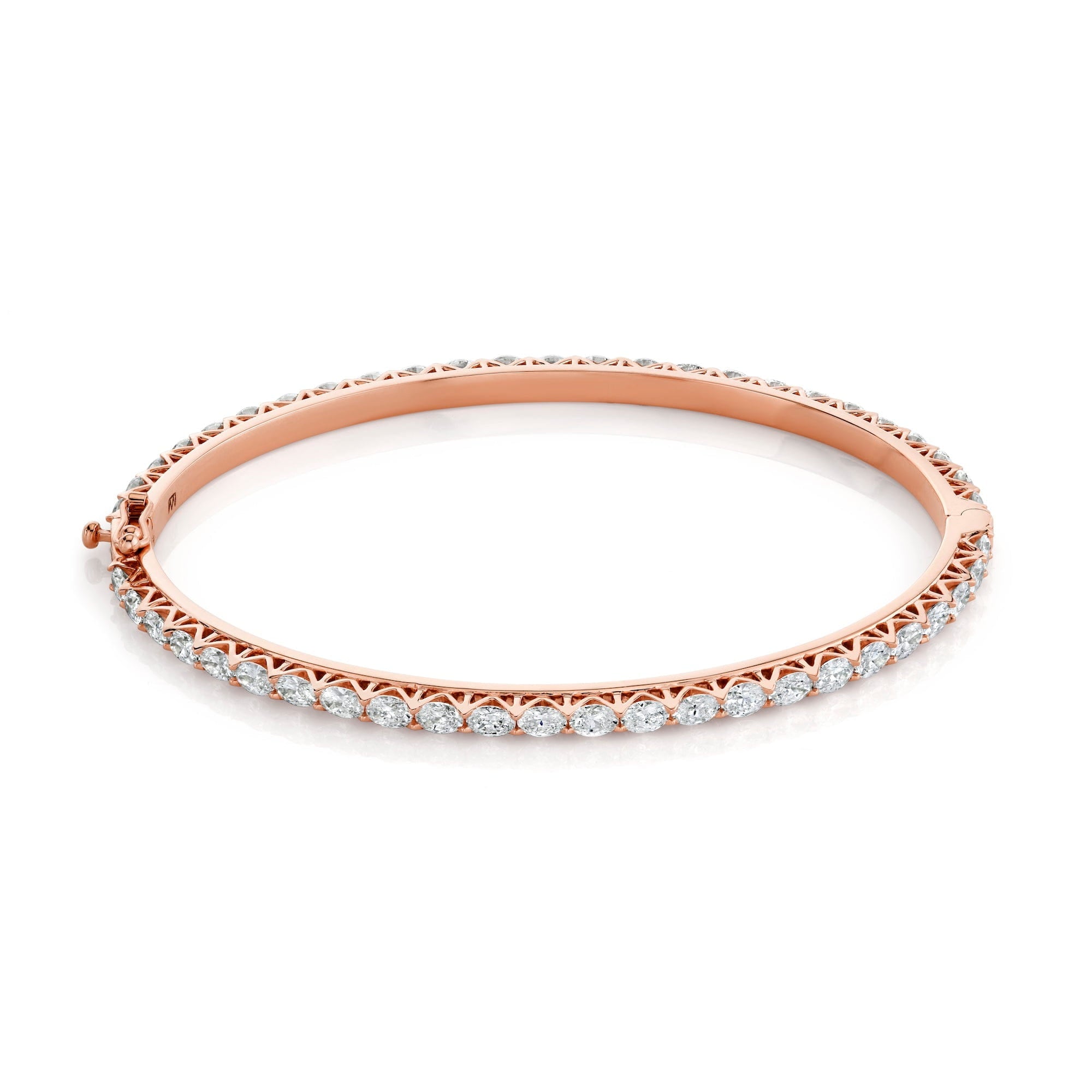 MICHAEL M Earrings Meksian Oval Eternity Bangle