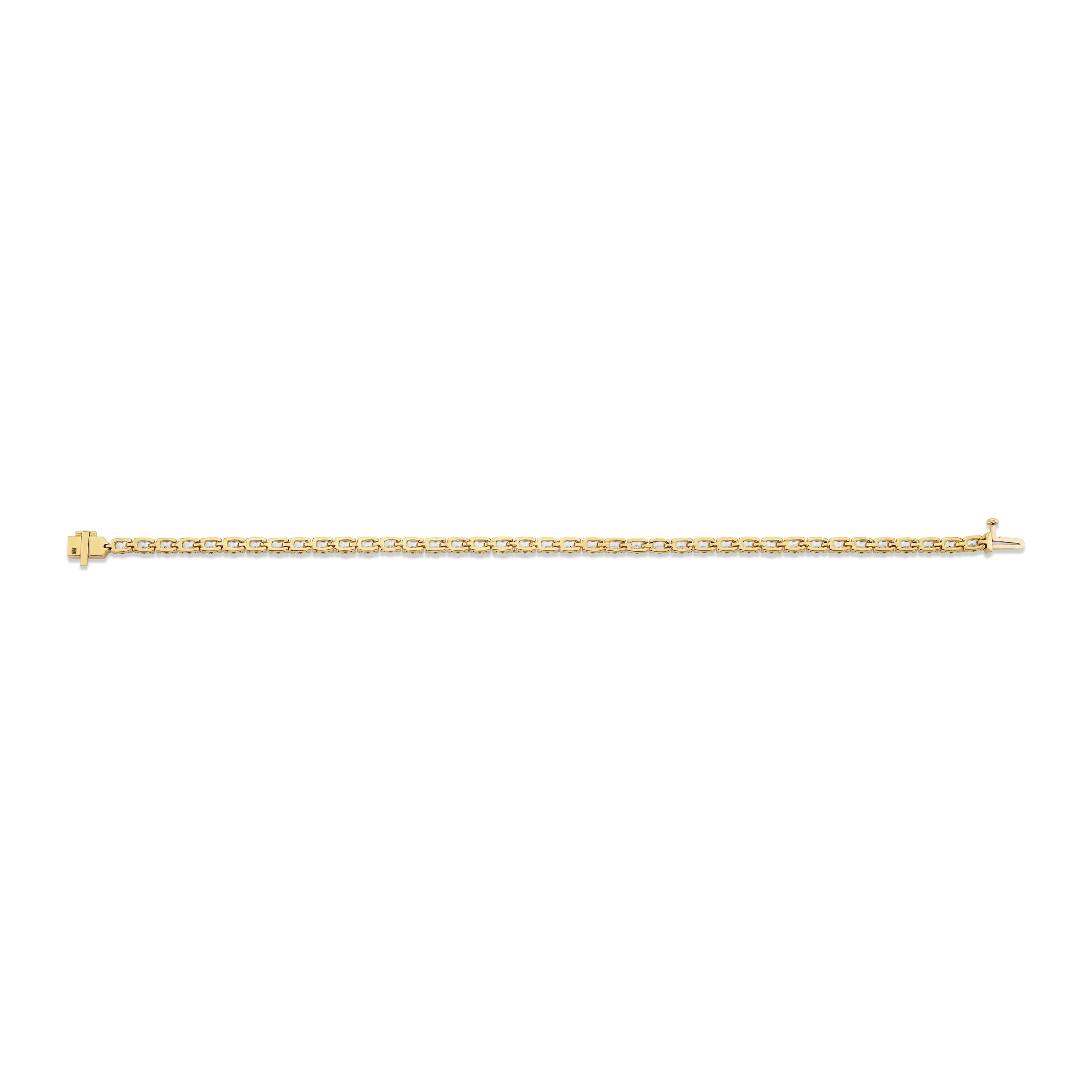 MICHAEL M Earrings Meksian Oval Tennis Bracelet