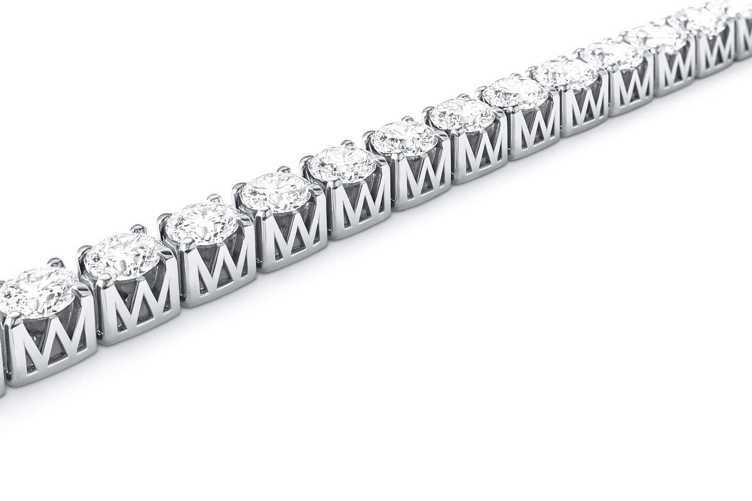 MICHAEL M Earrings Meksian Oval Tennis Bracelet