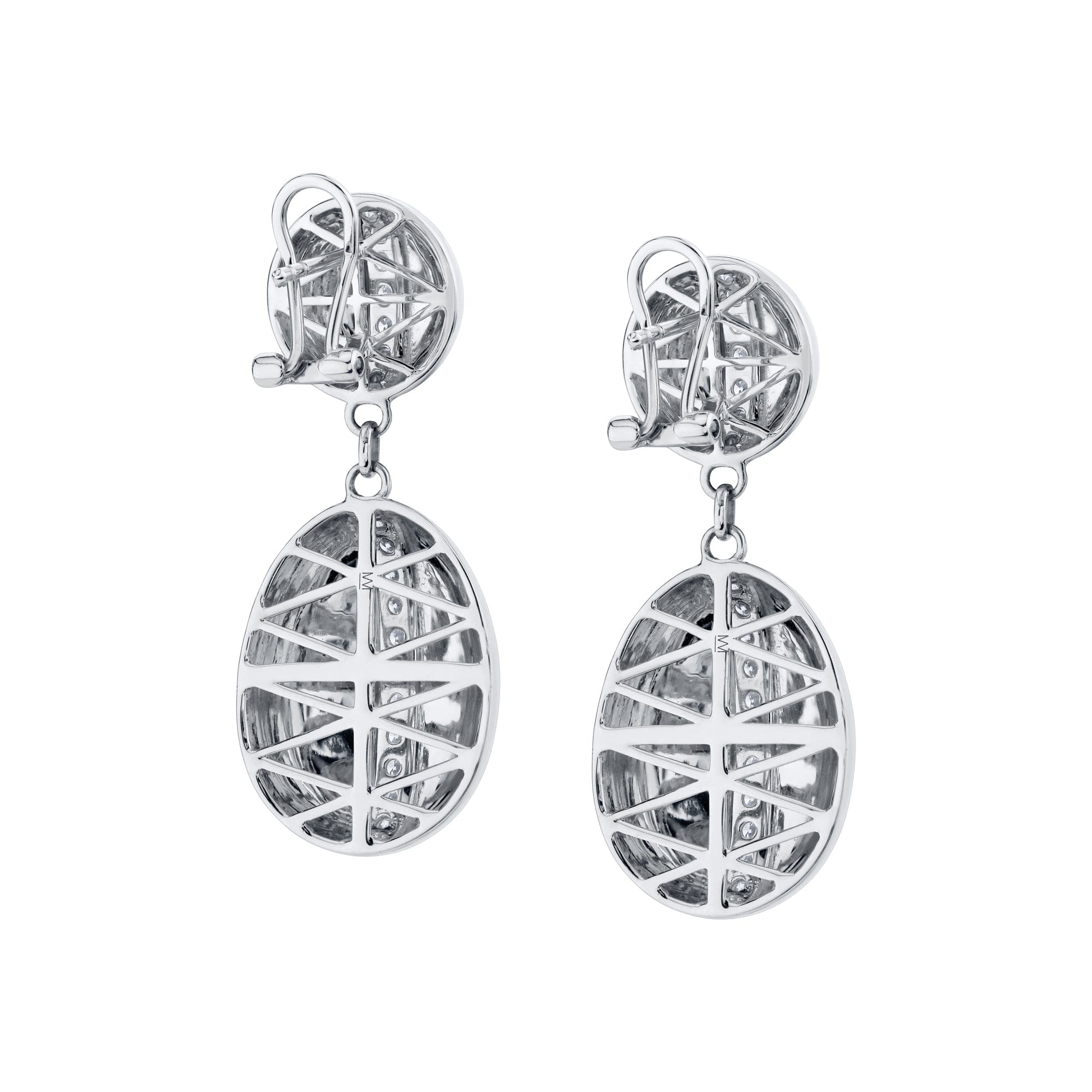 MICHAEL M Earrings Orb Double Drop Earrings