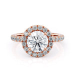 MICHAEL M Engagement Rings 18K Rose Gold Europa R320-1.5 R320-1.5RG