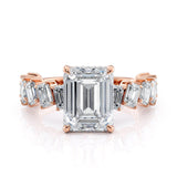 MICHAEL M Engagement Rings 18K Rose Gold Montage R825-3