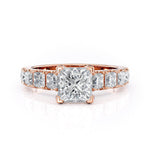 MICHAEL M Engagement Rings 18K Rose Gold Strada R530-1