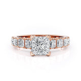 MICHAEL M Engagement Rings 18K Rose Gold Strada R530-1