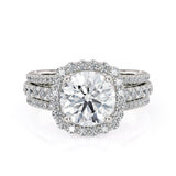 MICHAEL M Engagement Rings 18K White Gold Strada R681-1.5 R681-1.5WG