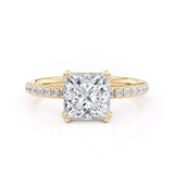 MICHAEL M Engagement Rings 18K Yellow Gold Crown R715-2P R715-2PYG