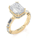 MICHAEL M Engagement Rings 18K Yellow Gold Montage R830-3