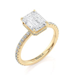 MICHAEL M Engagement Rings CROWN R715-2 Emerald