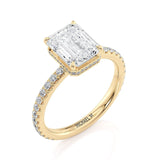 MICHAEL M Engagement Rings CROWN R715-2 Emerald