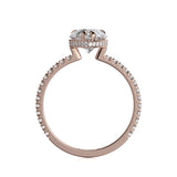 MICHAEL M Engagement Rings Crown R715-2PR