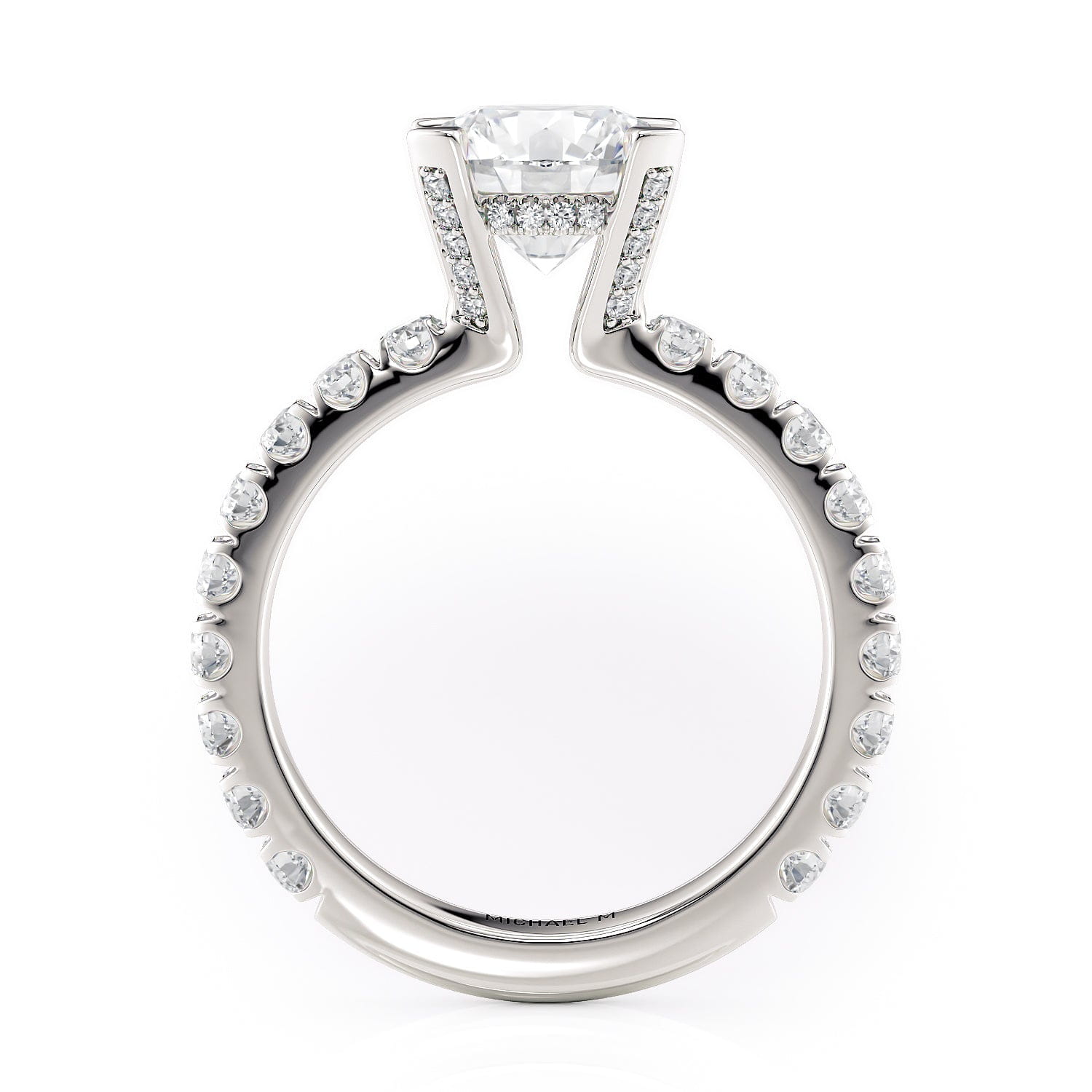 MICHAEL M Engagement Rings Crown R716-2