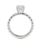 MICHAEL M Engagement Rings Crown R731-2 Emerald