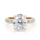 MICHAEL M Engagement Rings Crown R731L-4