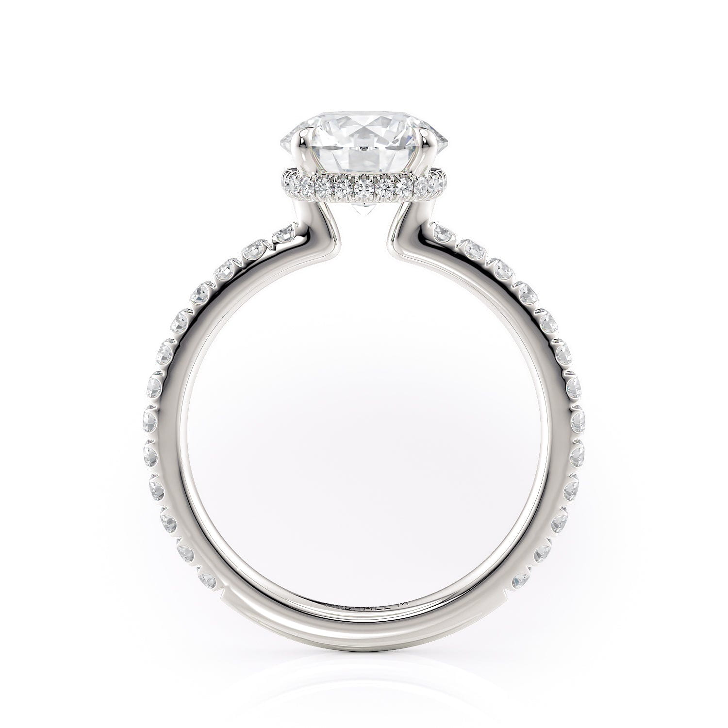 MICHAEL M Engagement Rings Crown R742-1.5
