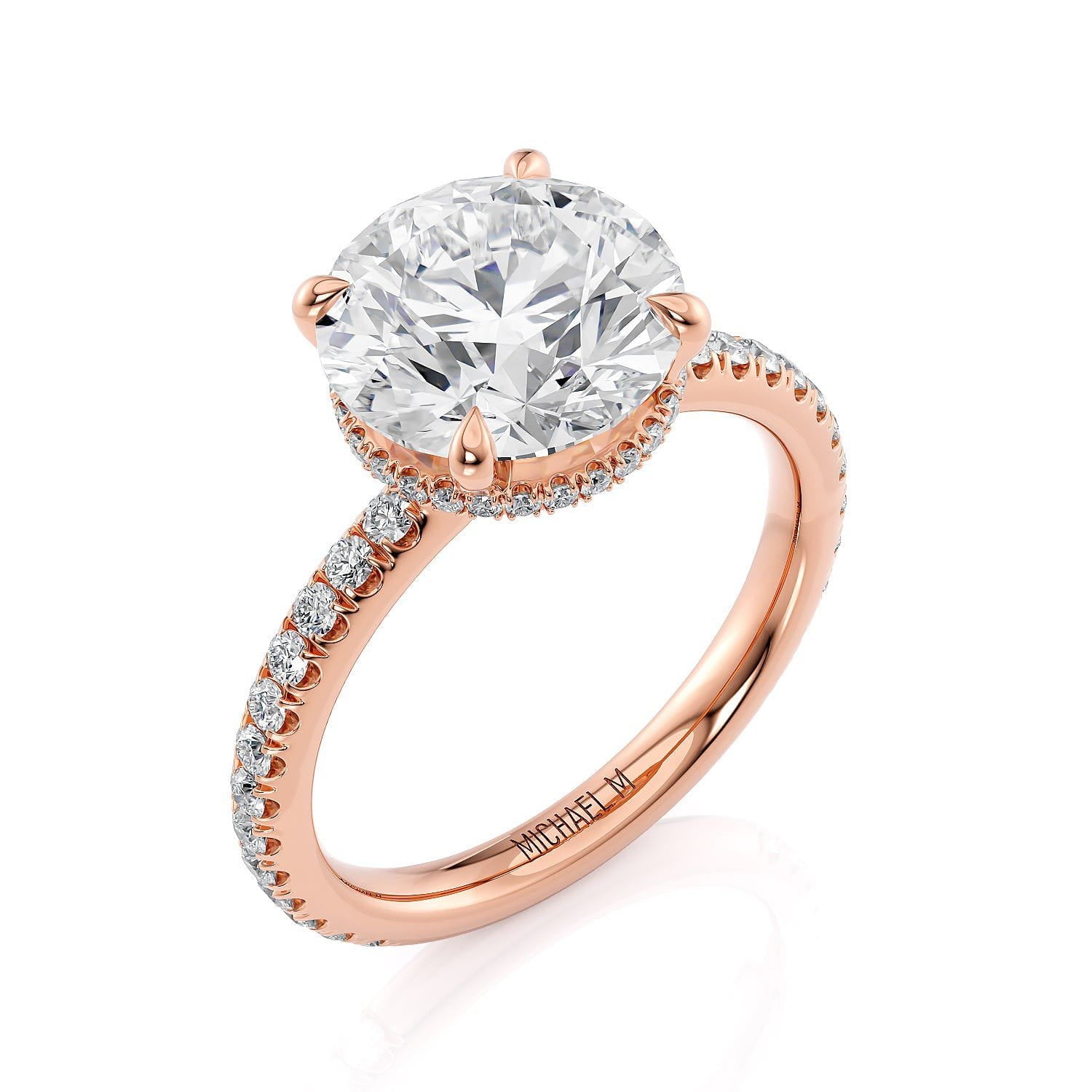 MICHAEL M Engagement Rings Crown R742-3