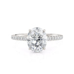 MICHAEL M Engagement Rings Crown R749-2 Oval