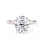 MICHAEL M Engagement Rings Crown R750-3 Oval