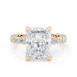 MICHAEL M Engagement Rings Crown R782-3 Radiant