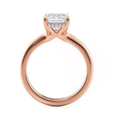 MICHAEL M Engagement Rings Crown R812-3 Emerald