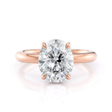 MICHAEL M Engagement Rings Crown R812-3 Oval