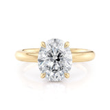 MICHAEL M Engagement Rings Crown R812-3 Oval