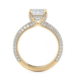 MICHAEL M Engagement Rings Crown R812PV-3 Emerald