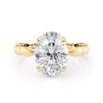 MICHAEL M Engagement Rings Crown R829-3 Oval