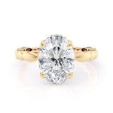 MICHAEL M Engagement Rings Crown R829-3 Oval