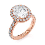 MICHAEL M Engagement Rings Europa R320L-3-OV