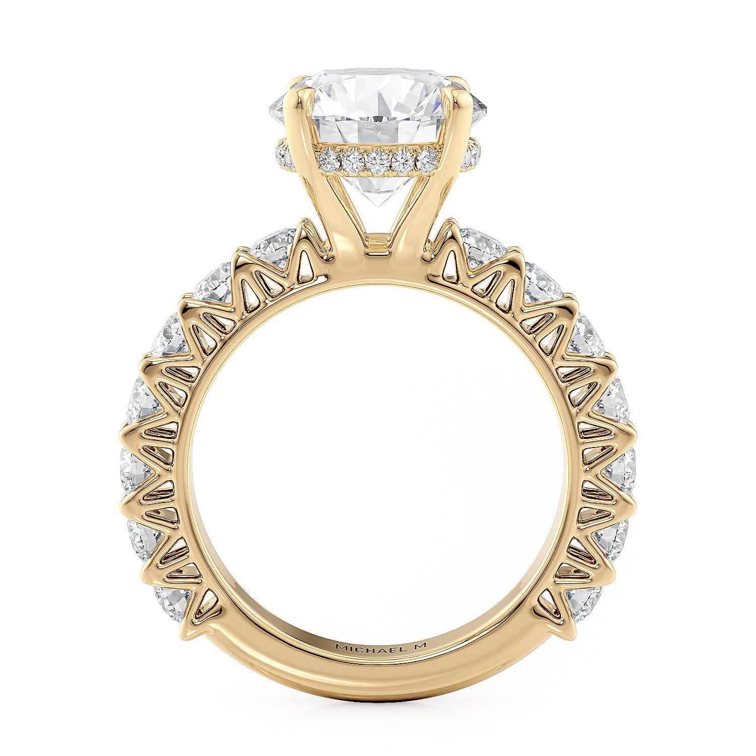 MICHAEL M Engagement Rings Meksian R902-3