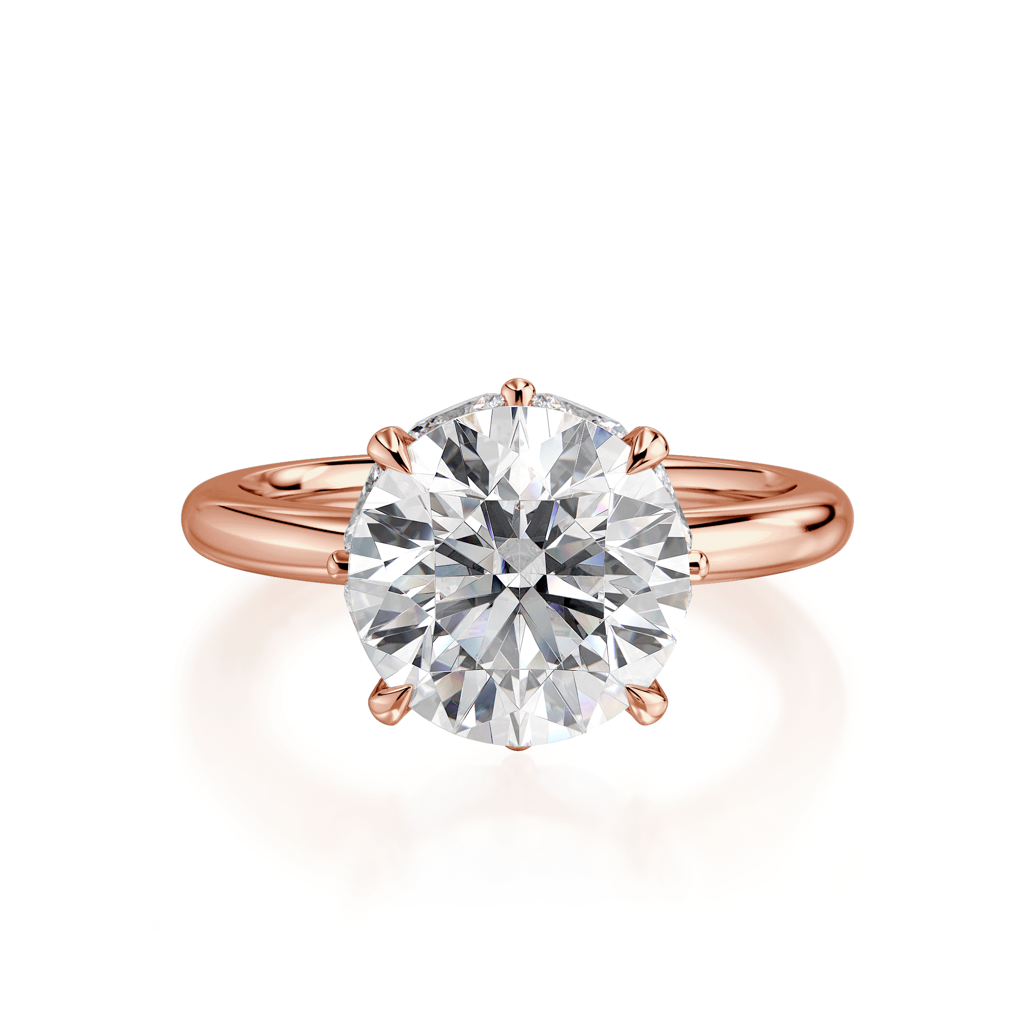 MICHAEL M Engagement Rings Monarch R836-3 Round