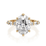 MICHAEL M Engagement Rings Monarch R837-3 Oval