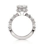 MICHAEL M Engagement Rings Monarch R837-3 Oval