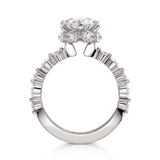 MICHAEL M Engagement Rings Monarch R837-3 Oval