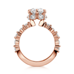 MICHAEL M Engagement Rings Monarch R837-3 Oval