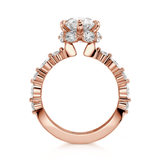 MICHAEL M Engagement Rings Monarch R837-3 Oval