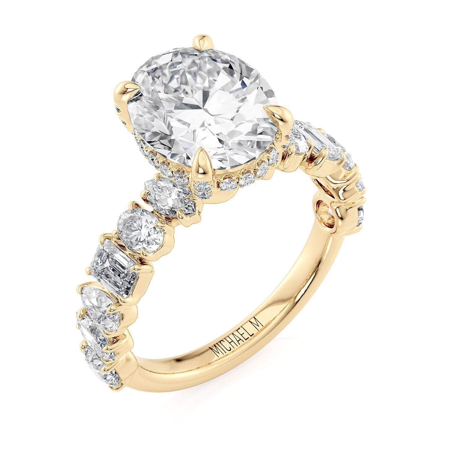 MICHAEL M Engagement Rings Montage R814-3