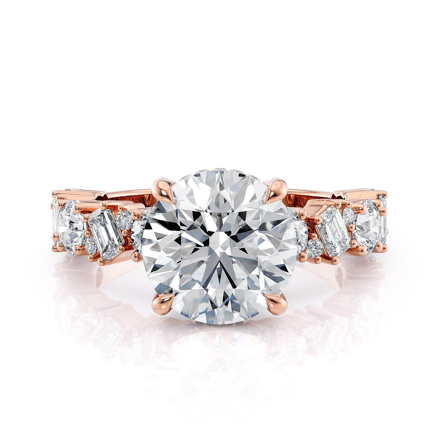 MICHAEL M Engagement Rings Montage R823-3