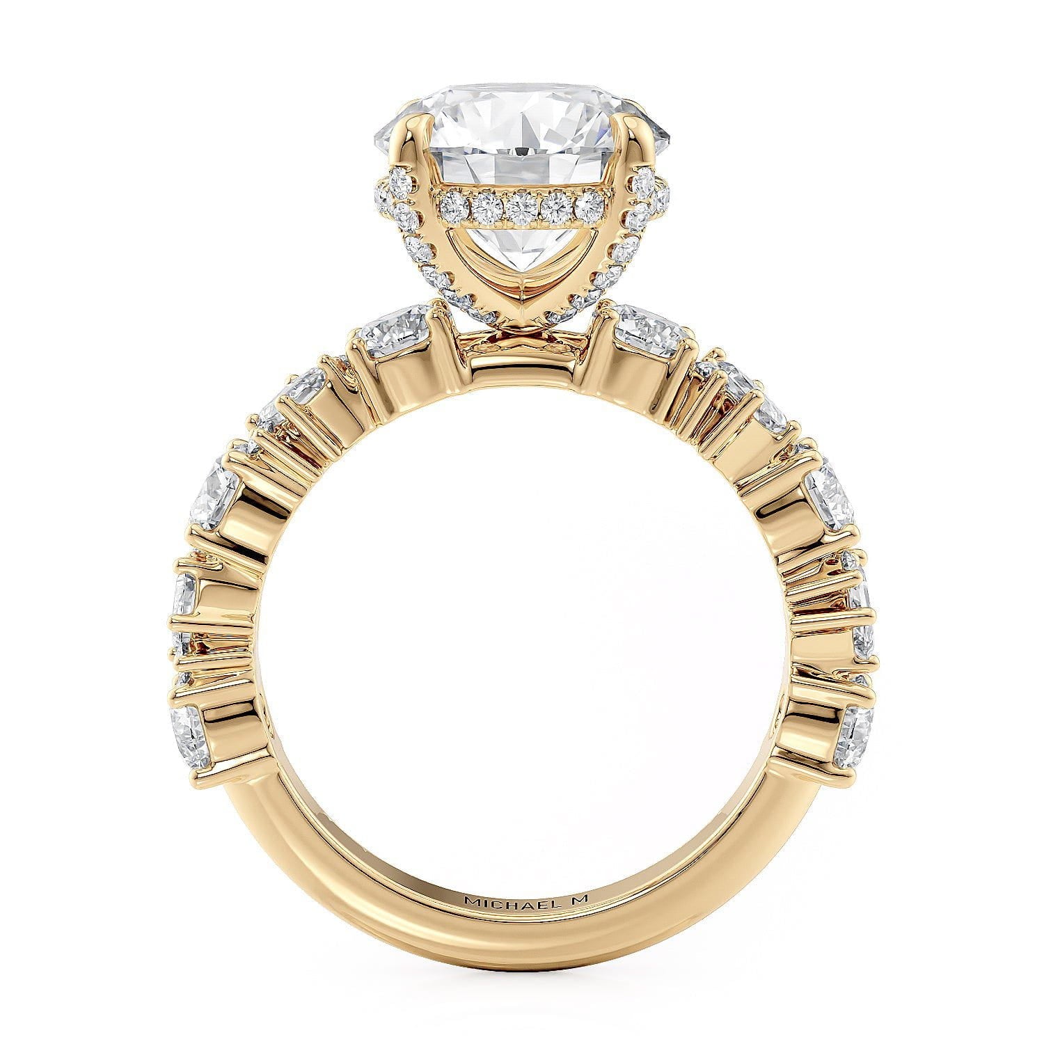 MICHAEL M Engagement Rings Montage R823-3